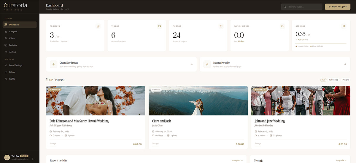 Upload your project